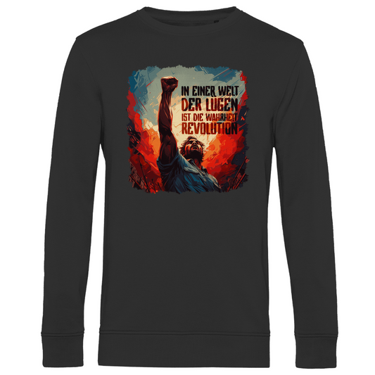 "Revolution" Herren Premium Bio Sweatshirt