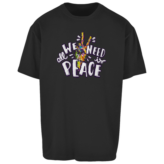"Peace" Oversize T-Shirt