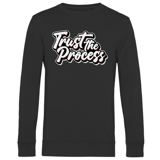 "Trust the Process" Herren Premium Bio Sweatshirt