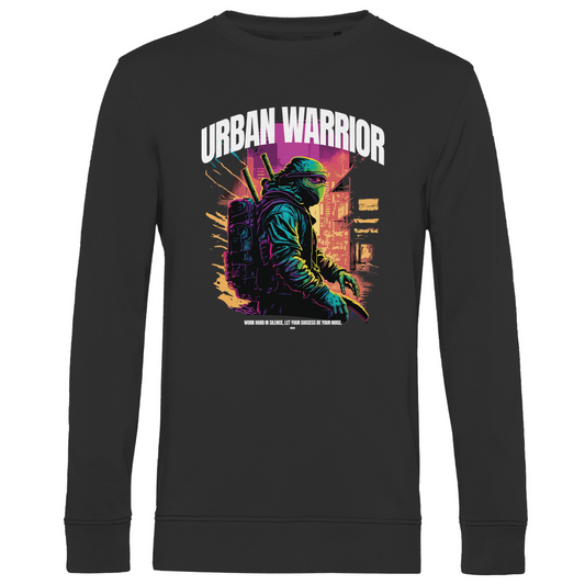 "Urban Warrior" Herren Premium Bio Sweatshirt