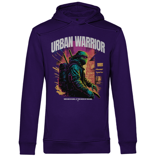 "Urban Warrior" Herren Premium Bio Hoodie